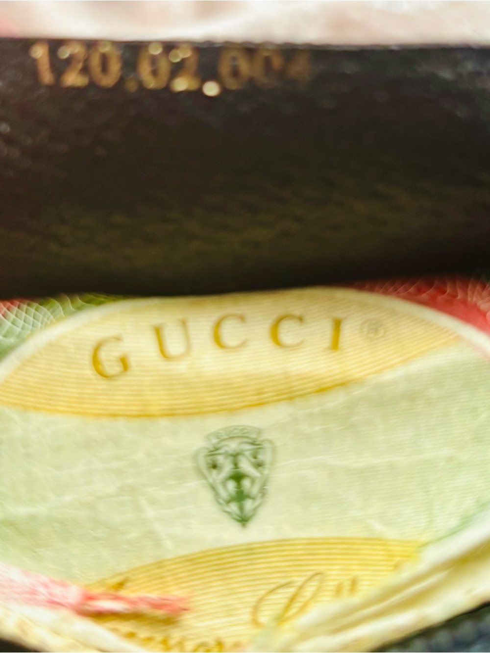 Authentic Gucci Vintage GG Canvas Crossbody with Navy & Red Web Stripe Tassel - Picture 13 of 13